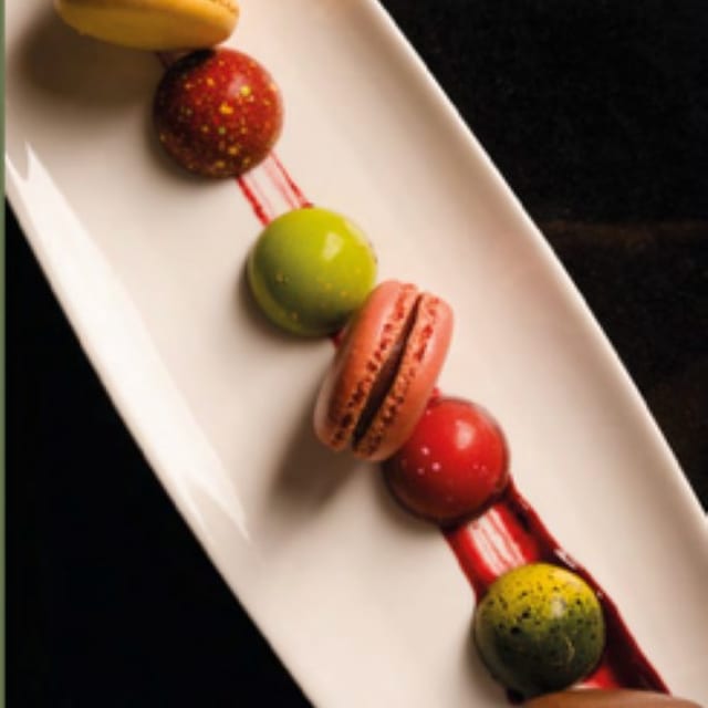 Macarons & Chocolate Bonbons.