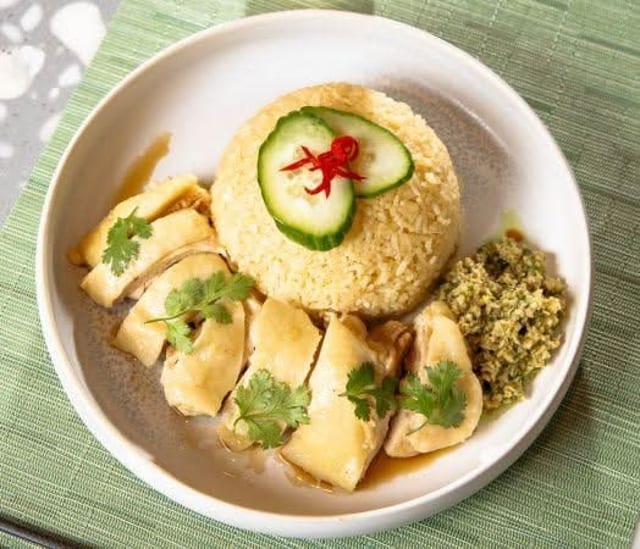 ACD Hainanese Chicken Rice.